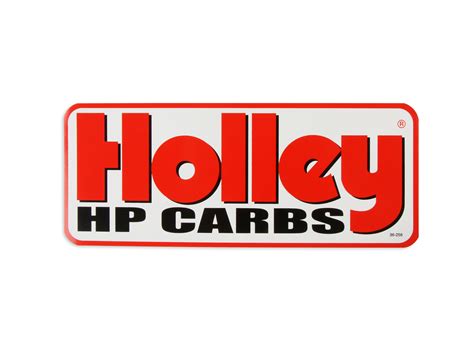 holley   holley hp carbs decal