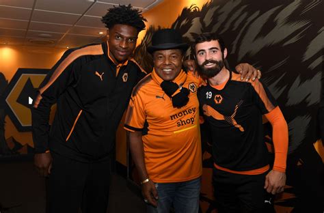 michael jackson s brother tito arrives at molineux to show support for