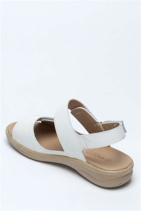 comfort sandalen bristol comfort wit   bristol