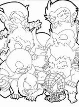 Chibi Marvel Coloring Pages Deviantart Template sketch template