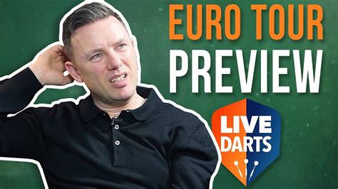 darts tv episode  part  euro    preview youtube