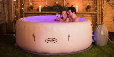Lay Z Spa Paris Airjet Inflatable Hot Tub 4 6 People For