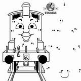 Sodor Printables Preschool Dots Thomasthetankenginefriends Toys Trains Railways Tracing sketch template