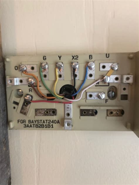 installing thermostat  thermostat  honeywell   thermostat  baystat