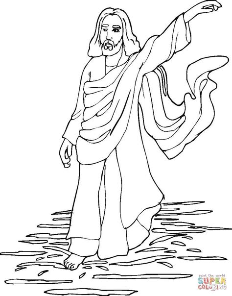miracles  jesus coloring page  printable coloring pages