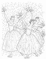Nutcracker Coloring Pages Clara Suite Printable Barbie Getdrawings Getcolorings Ballet Colorings sketch template