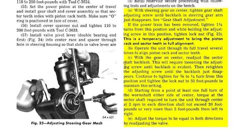 steering box adjustment   bodies  classic mopar forum