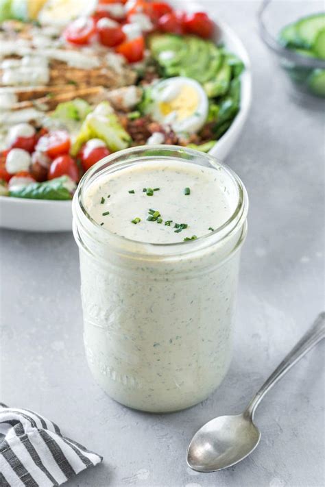homemade ranch dressing recipe dairy  option simply whisked