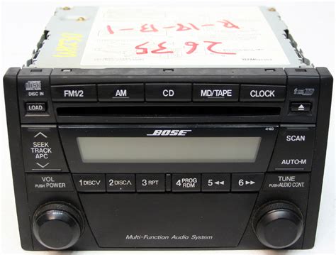 mazda miata mx factory stereo bose  disc changer cd player oem radio