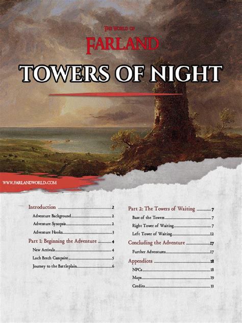 towersofnight5e orc middle earth dungeons and dragons