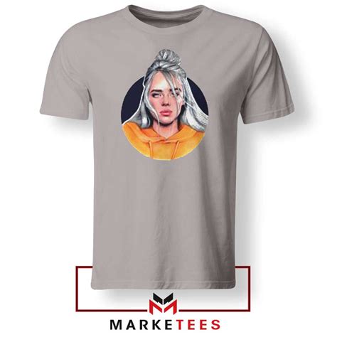 Billie Eilish Hip Hop Singer Tee Shirt Music Tshirts S 3xl