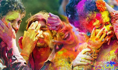 colorful holi festival and how does it celebrate in india