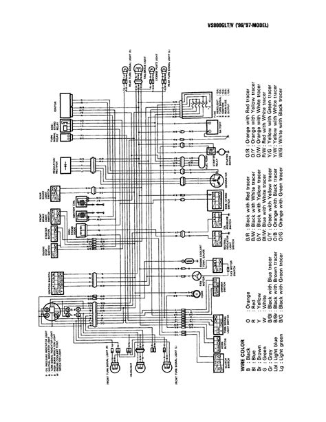 suzuki intruder  wiring diagrams qa  ignition starter relay fuse box