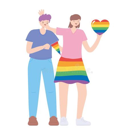 Lesbian Sexual Orientation Vector Icon Stock Vector Illustration Of