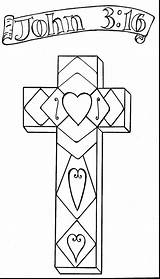 Cross Coloring Red Pages Printable Color Crosses Getcolorings sketch template
