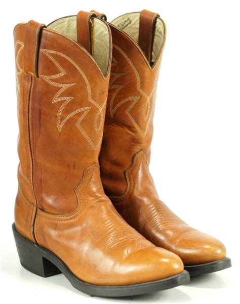 durango mens brown oiled peanut leather cowboy west boots tr