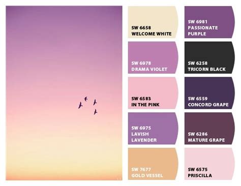 Pin By April Boone On Color Combinations Purple Color Palettes