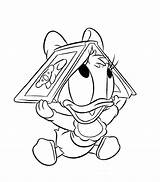 Coloring Pages Baby Donald Duck Print sketch template