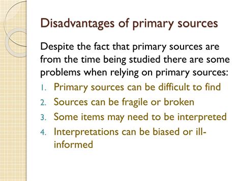 primary  secondary sources powerpoint