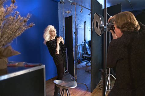 behind the scenes at judy collins s photo shoot photo journal wsj