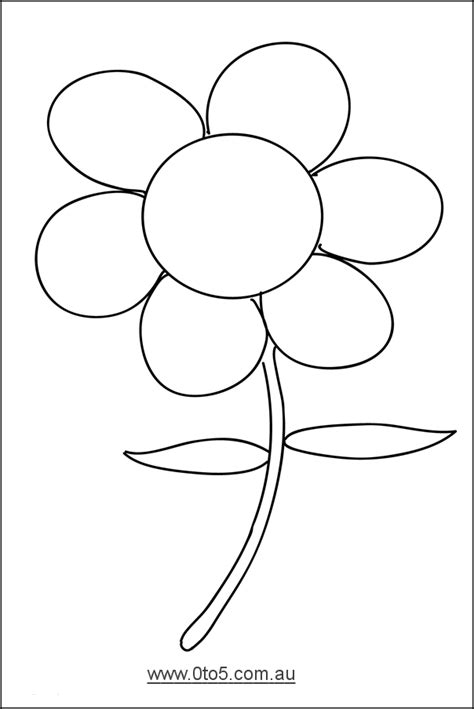 printable template flower flower template paper flower tutorial