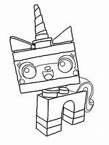 Unikitty Coloring Pages Lego Lineart Unicorn Printable Getcolorings Color Print Deviantart sketch template