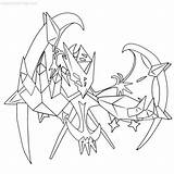 Necrozma Pokemon Coloring Dawn Wings Pages Xcolorings 650px 59k Resolution Info Type  Size Jpeg sketch template
