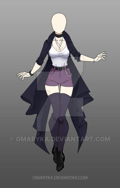 [closed] adoptable outfit auction 2 by omaryka on deviantart