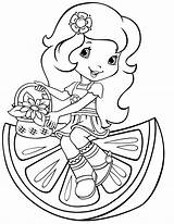 Strawberry Shortcake Coloring Pages Pano Seç Adult sketch template
