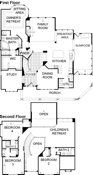 david weekley homes   plans  criteria interior floor plan house interior home