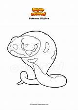 Pokemon Supercolored Skorupi Rhyperior sketch template