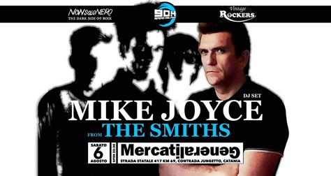 Mike Joyce The Smiths Mercati Generali Catania Sabato 06 Agosto