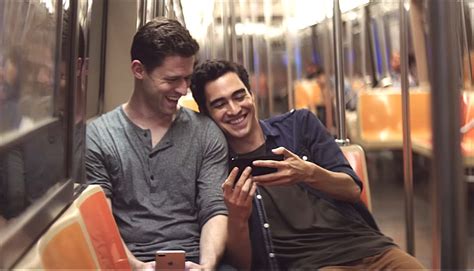 new iphone 7 ad features affectionate gay couple on nyc