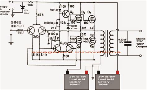kva  watts pure sine wave inverter circuit circuit diagram centre