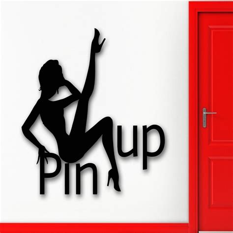 Wall Sticker Vinyl Decal Hot Sexy Silhouette Pin Up Girl Dance Decor In