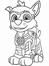 Rocky Mighty Paw Patrol Pups Coloring Fun Kids Votes sketch template