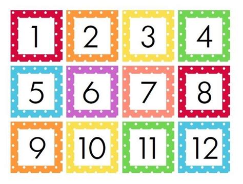 printable calendar number cards printable word searches