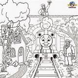 Thomas Tank Coloring Engine Pages Friends Train Printable Kids Sheets Colouring Clipart Trains Games Print Filminspector Online Worksheets Railway sketch template