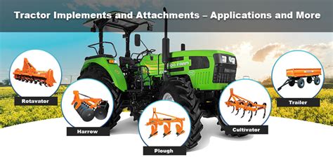 tractor implements  attachments applications