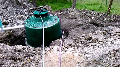 clearstream aerobic septic system installation youtube