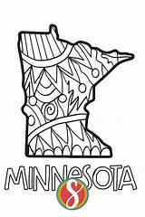 Minnesota Stevie sketch template