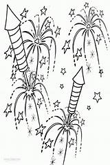 Fireworks Coloring Pages Printable Kids Firework Sheets July Cool2bkids Craft Colouring Sell Print Night Fire Colour Color 4th Template Outline sketch template