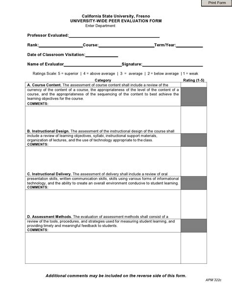 great peer evaluation forms group review templatelab