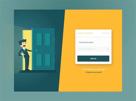 login page examples  responsive templates
