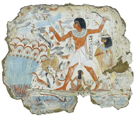 Paintings From The Tomb Chapel Of Nebamun Article Khan