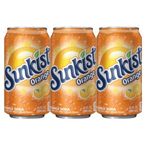 sunkist orange soda  cans  fl oz kroger