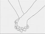 Hands Holding Drawing Draw Couple Simple Paintingvalley Hand Wikihow sketch template