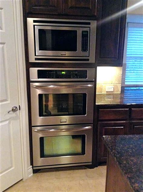 double oven  microwave   astonish wall   double