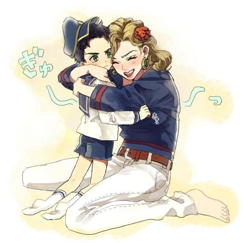 jotaro and his mother holly kujo anime pinterest mothers