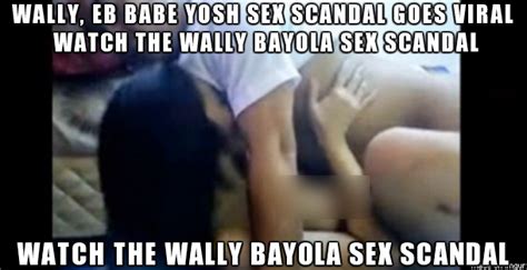 wally eb babe yosh sex scandal goes viral the wally bayola sex scandal video imgur